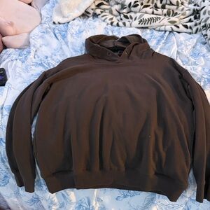 Buffalo David Bitton Dark Brown Hoodie Sweater